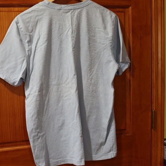 Puma Africa Light Blue Spellout Logo Tshirt Medium - Picture 5 of 8